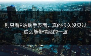 别只看P站助手表面，真的很久没见过这么能带情绪的一波