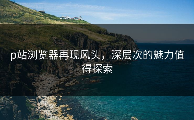 p站浏览器再现风头，深层次的魅力值得探索